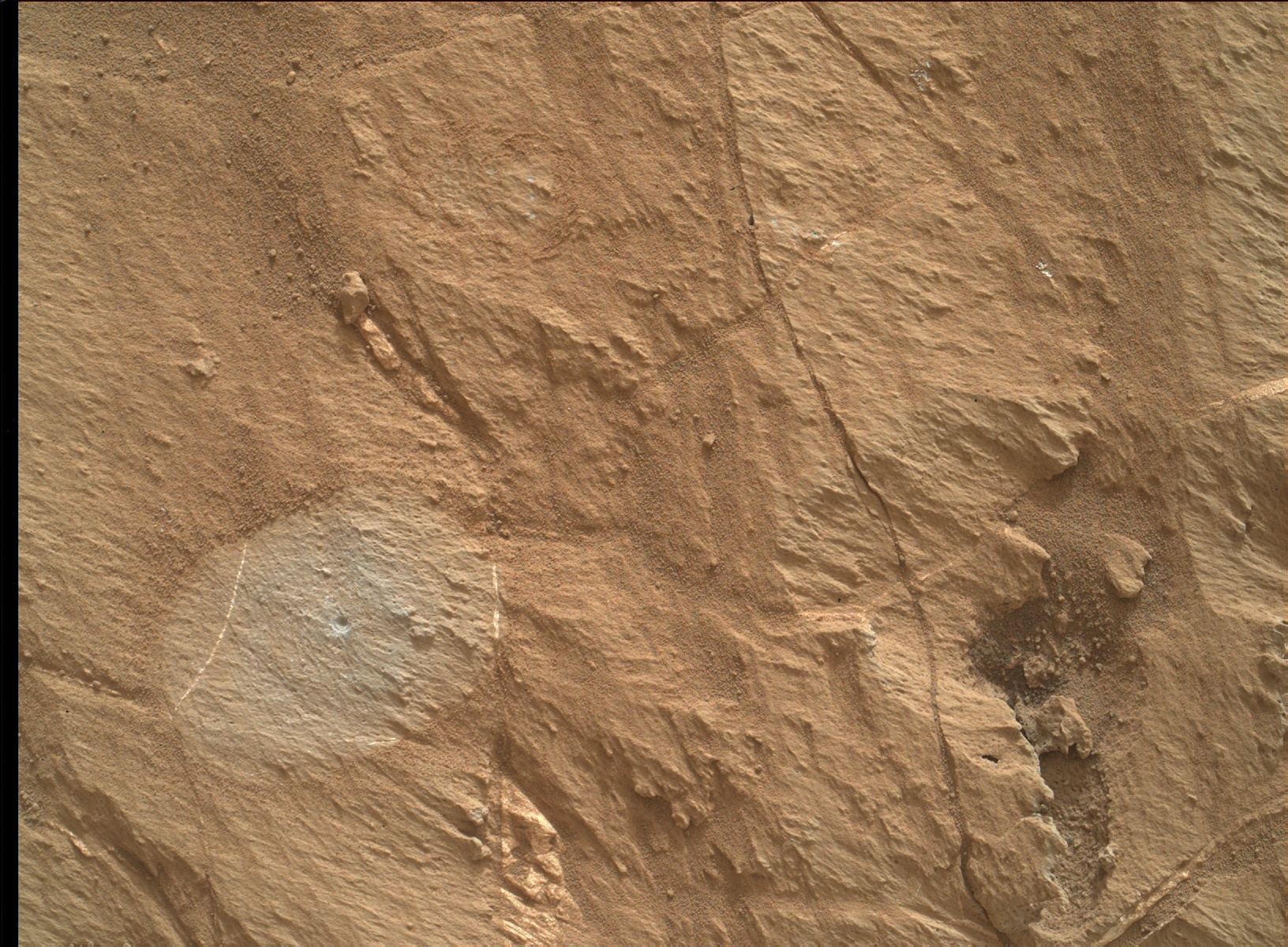 Nasa's Mars rover Curiosity acquired this image using its Mars Hand Lens Imager (MAHLI) on Sol 1057