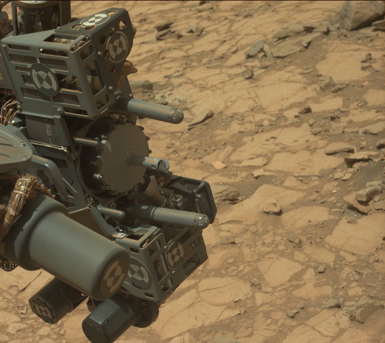 Nasa's Mars rover Curiosity acquired this image using its Mast Camera (Mastcam) on Sol 1059