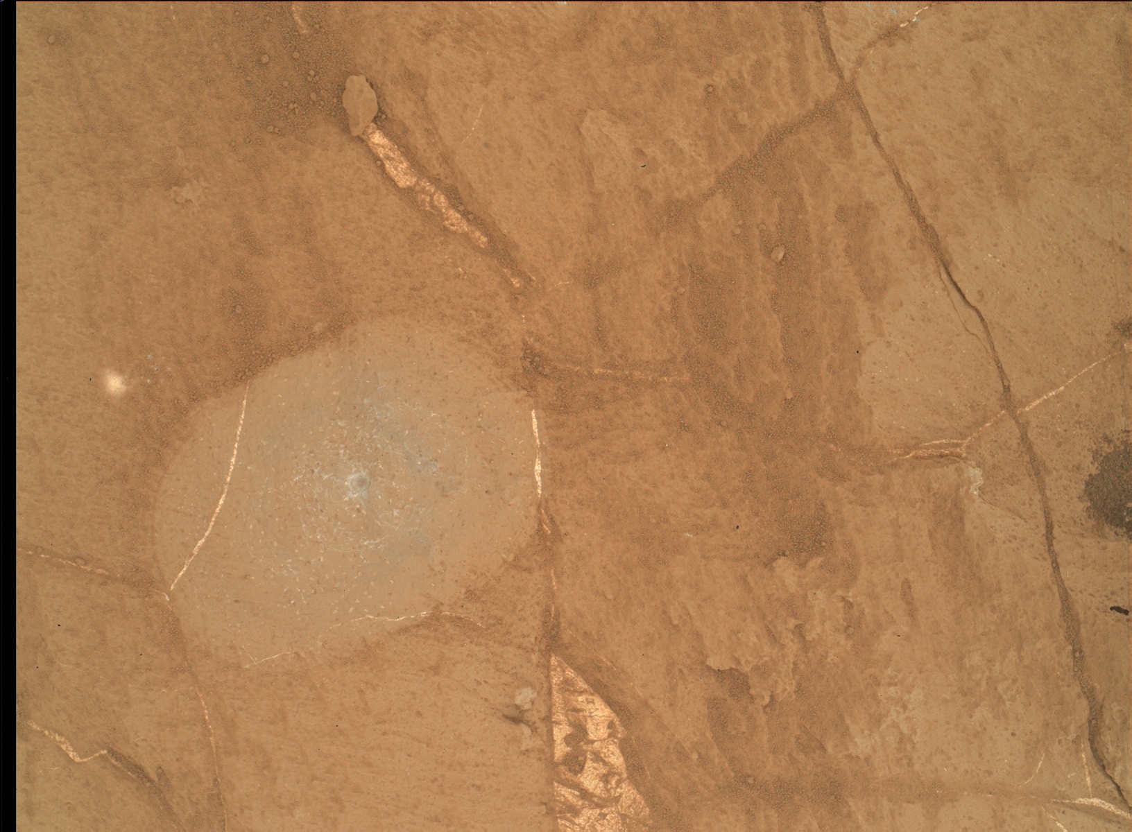 Nasa's Mars rover Curiosity acquired this image using its Mars Hand Lens Imager (MAHLI) on Sol 1059