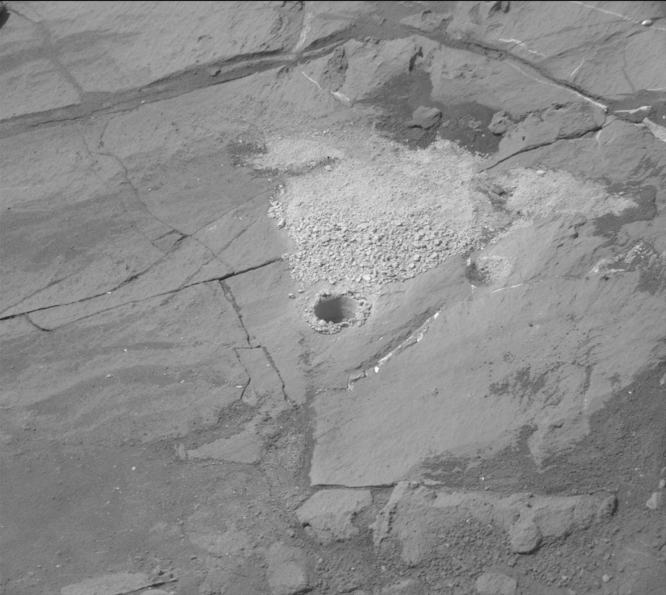 Nasa's Mars rover Curiosity acquired this image using its Mast Camera (Mastcam) on Sol 1060