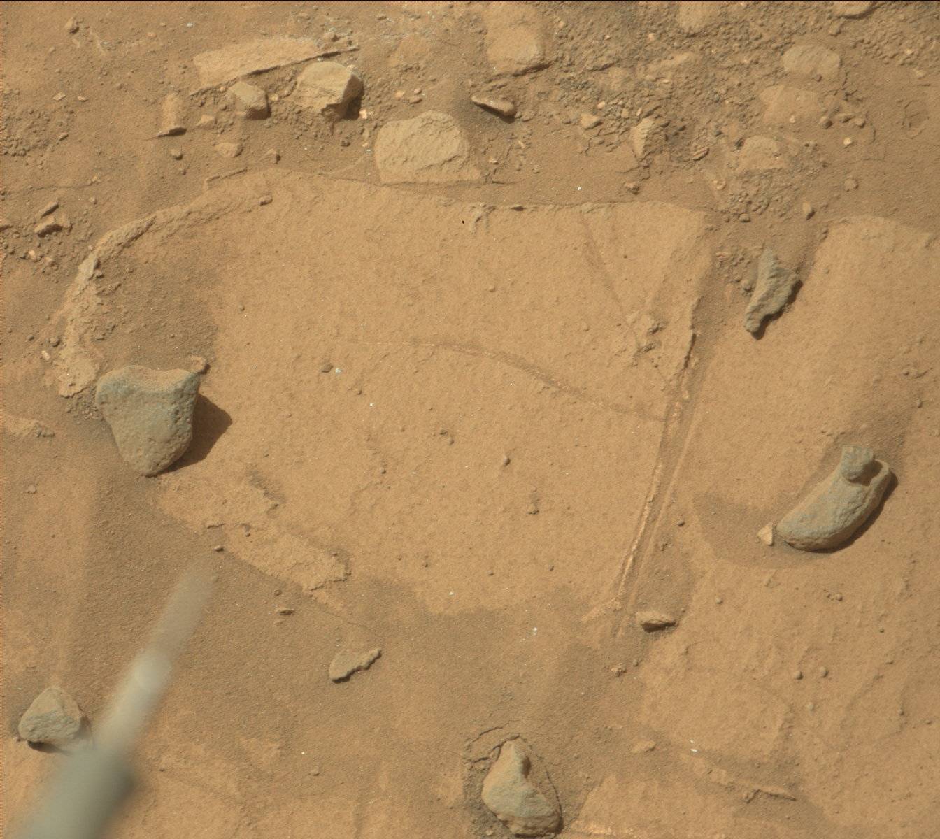 Nasa's Mars rover Curiosity acquired this image using its Mast Camera (Mastcam) on Sol 1061