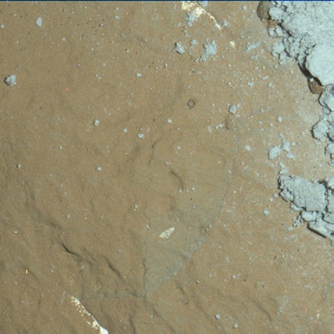 Nasa's Mars rover Curiosity acquired this image using its Mars Hand Lens Imager (MAHLI) on Sol 1064