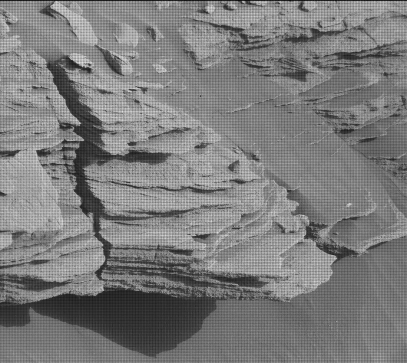 Nasa's Mars rover Curiosity acquired this image using its Mast Camera (Mastcam) on Sol 1065