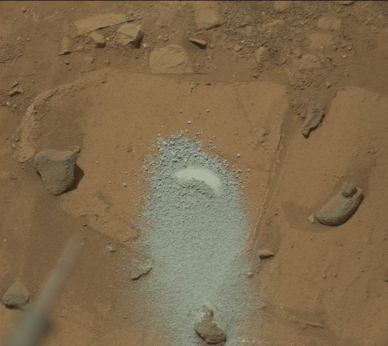 Nasa's Mars rover Curiosity acquired this image using its Mast Camera (Mastcam) on Sol 1066