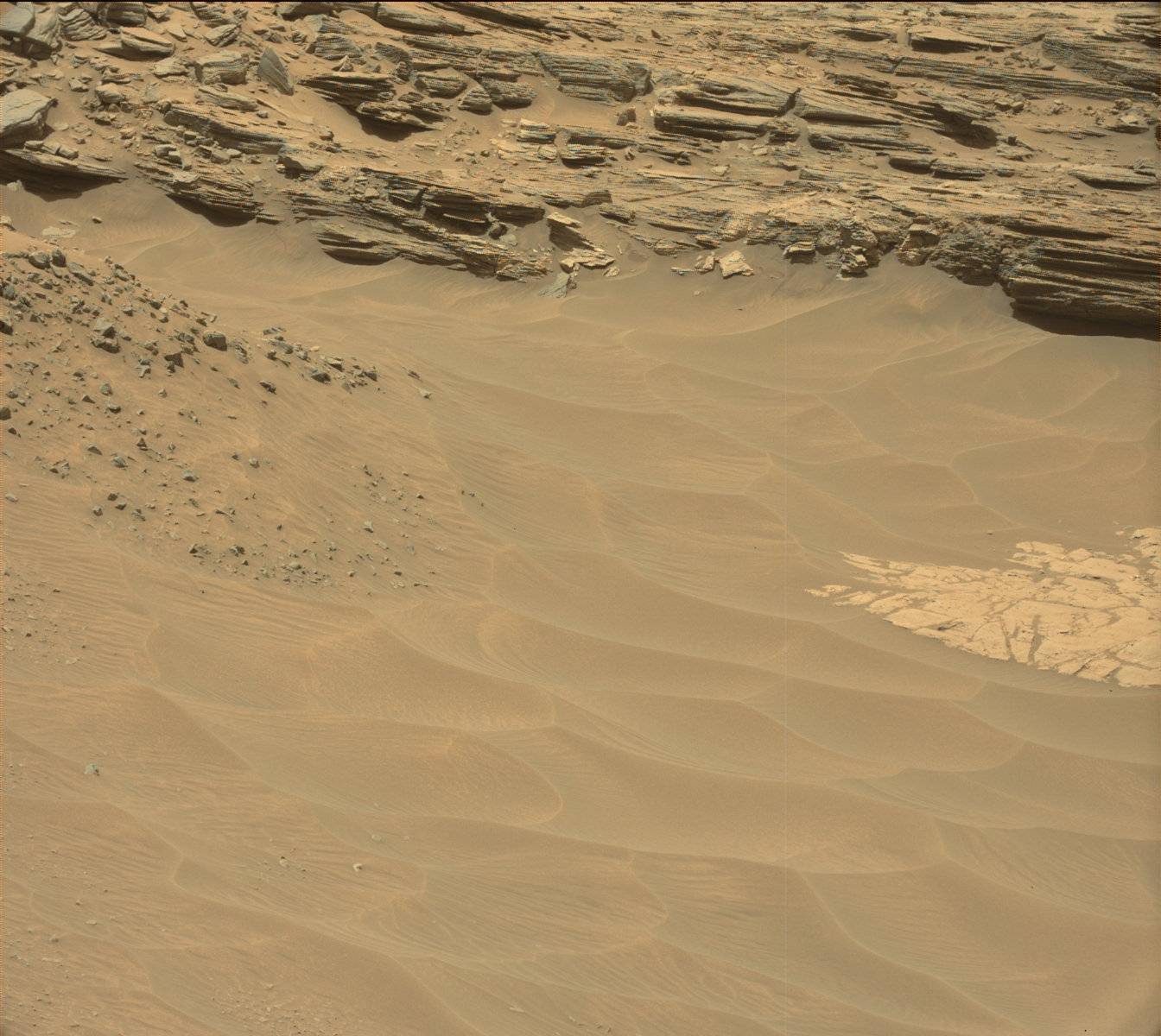 Nasa's Mars rover Curiosity acquired this image using its Mast Camera (Mastcam) on Sol 1067