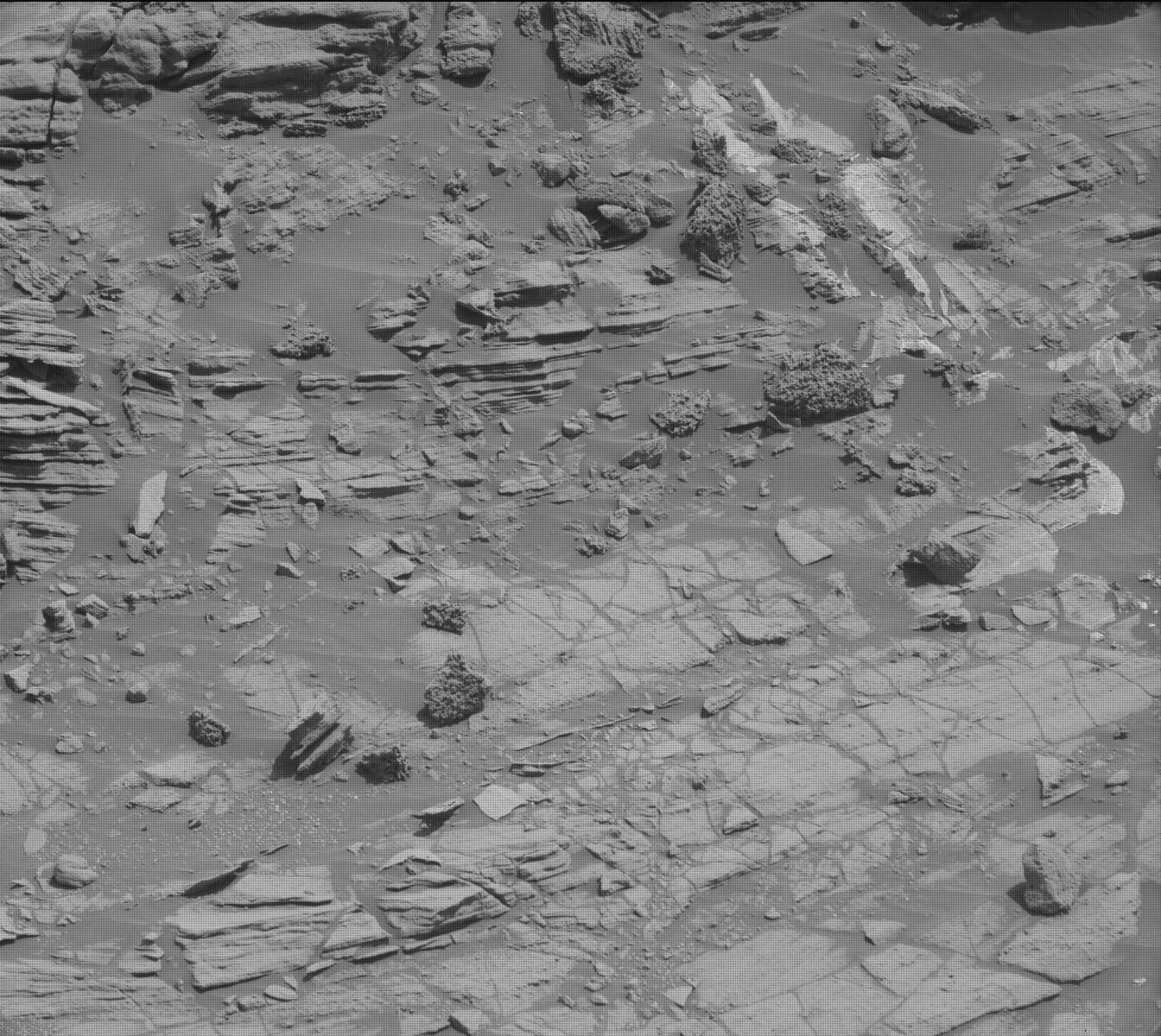 Nasa's Mars rover Curiosity acquired this image using its Mast Camera (Mastcam) on Sol 1073