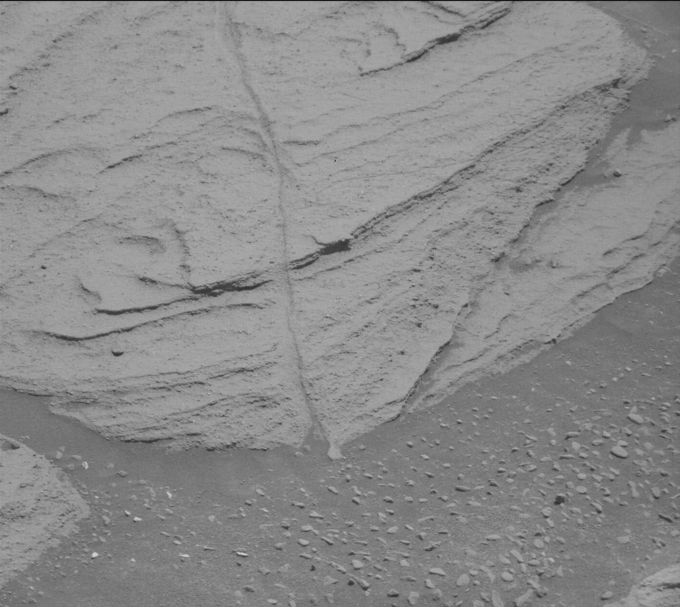 Nasa's Mars rover Curiosity acquired this image using its Mast Camera (Mastcam) on Sol 1073
