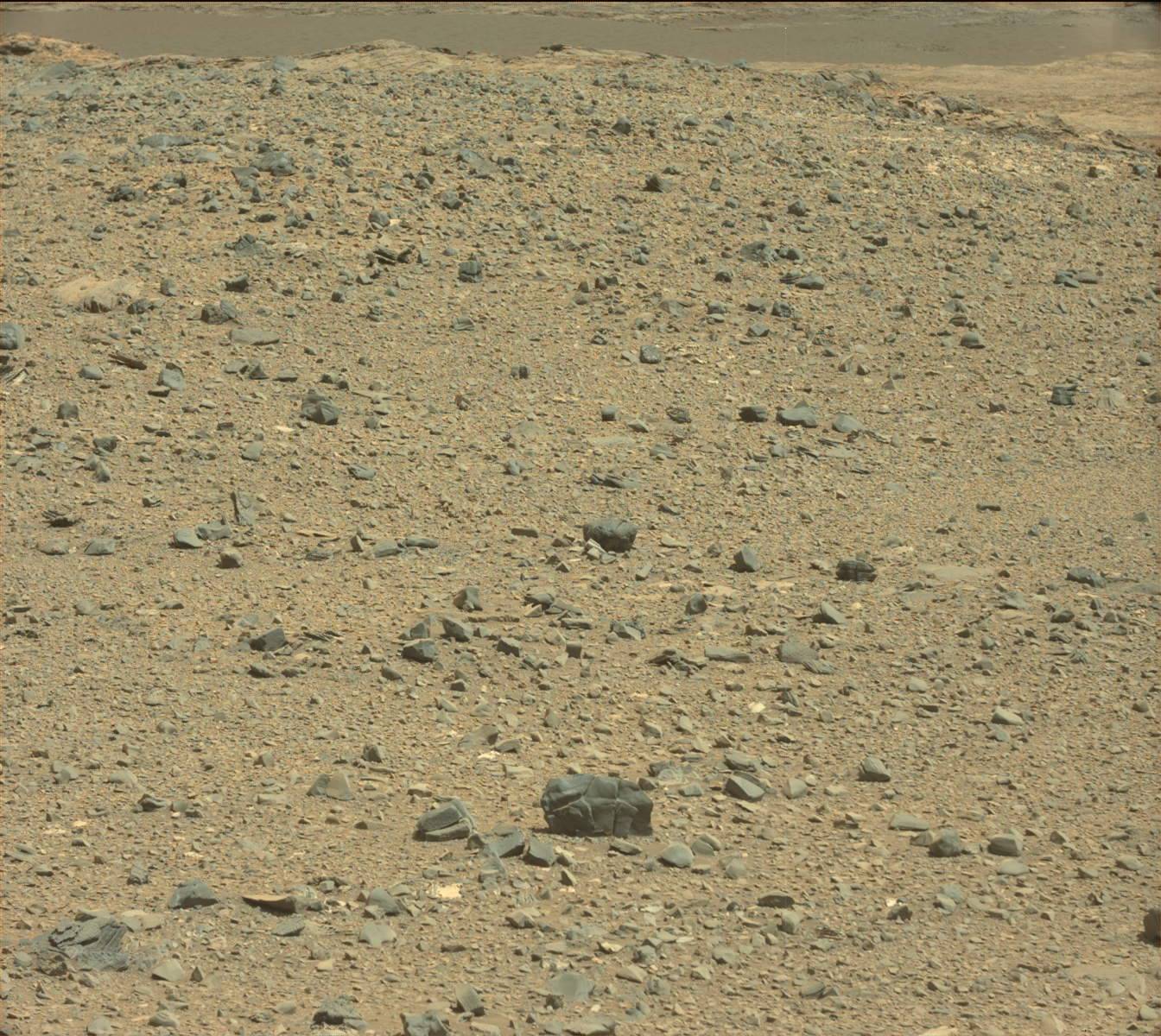 Nasa's Mars rover Curiosity acquired this image using its Mast Camera (Mastcam) on Sol 1074
