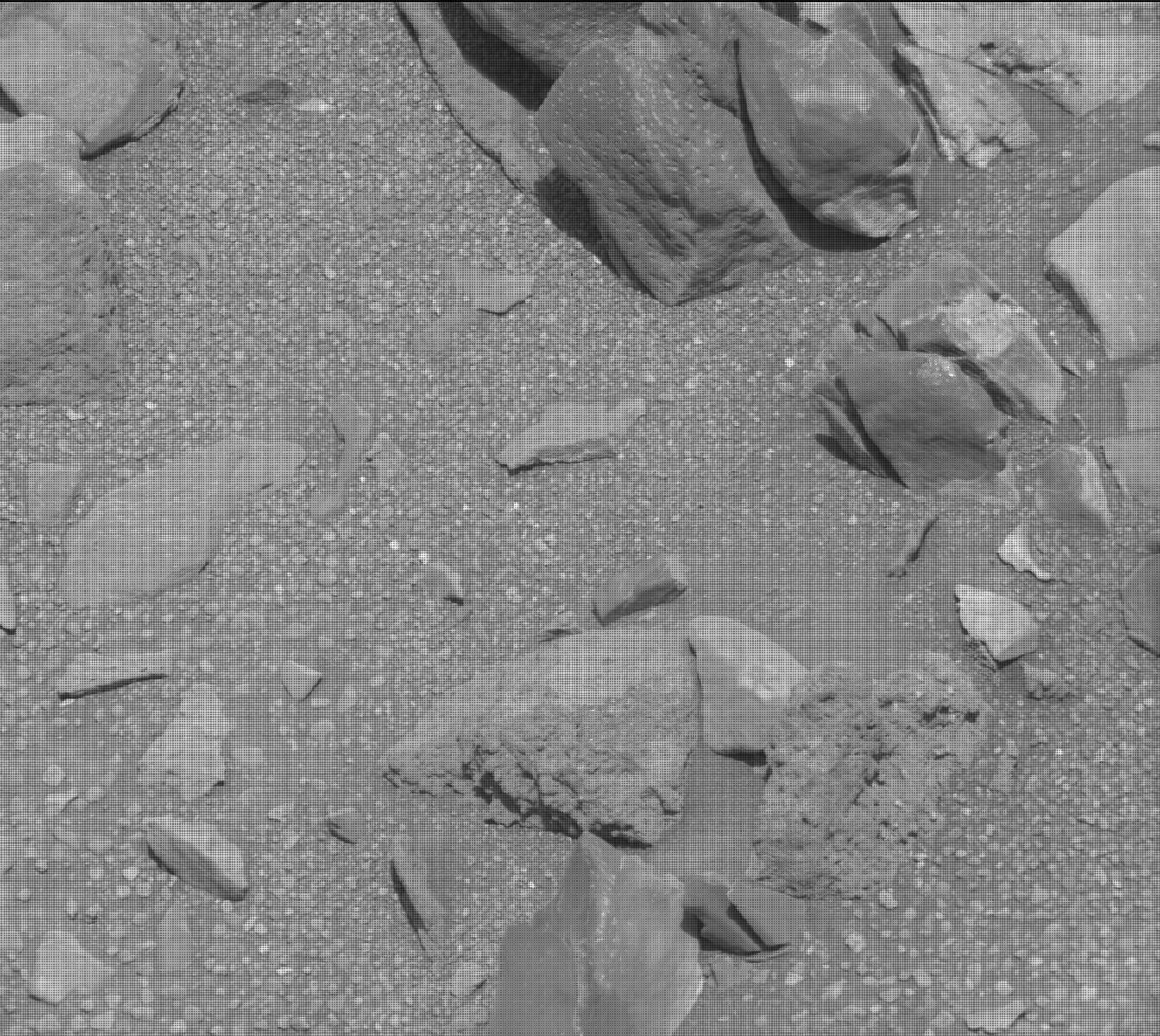 Nasa's Mars rover Curiosity acquired this image using its Mast Camera (Mastcam) on Sol 1074
