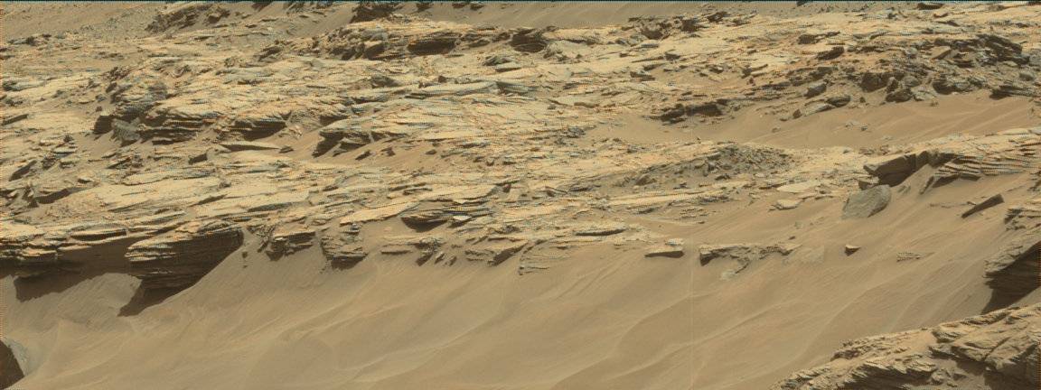 Nasa's Mars rover Curiosity acquired this image using its Mast Camera (Mastcam) on Sol 1080