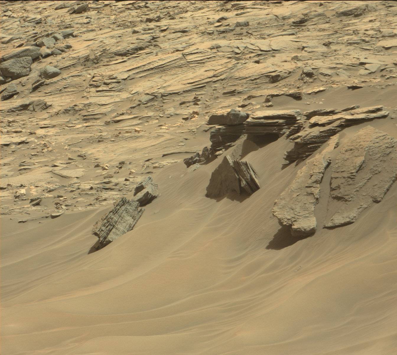 Nasa's Mars rover Curiosity acquired this image using its Mast Camera (Mastcam) on Sol 1080