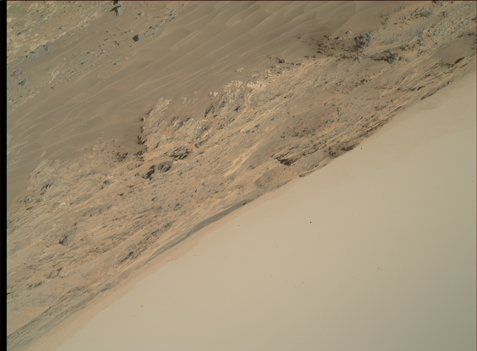 Nasa's Mars rover Curiosity acquired this image using its Mars Hand Lens Imager (MAHLI) on Sol 1080