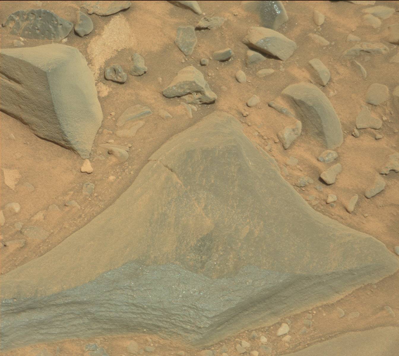 Nasa's Mars rover Curiosity acquired this image using its Mast Camera (Mastcam) on Sol 1083