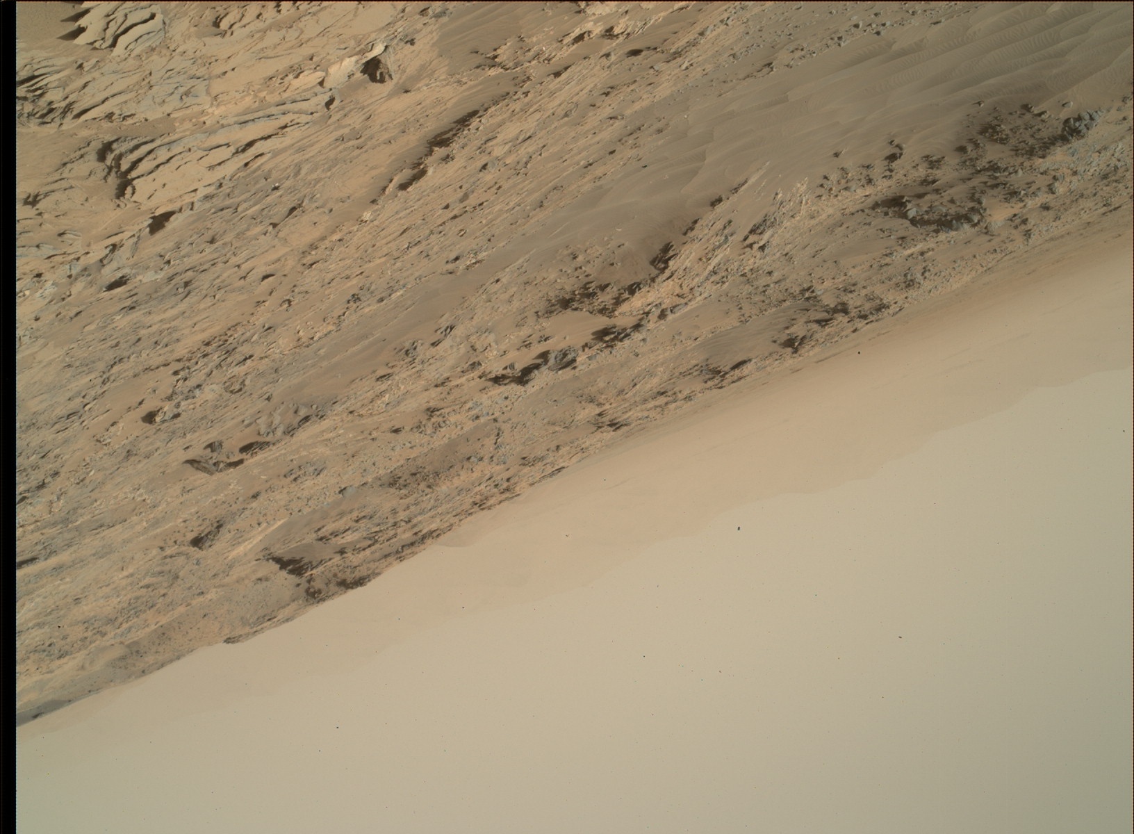 Nasa's Mars rover Curiosity acquired this image using its Mars Hand Lens Imager (MAHLI) on Sol 1083
