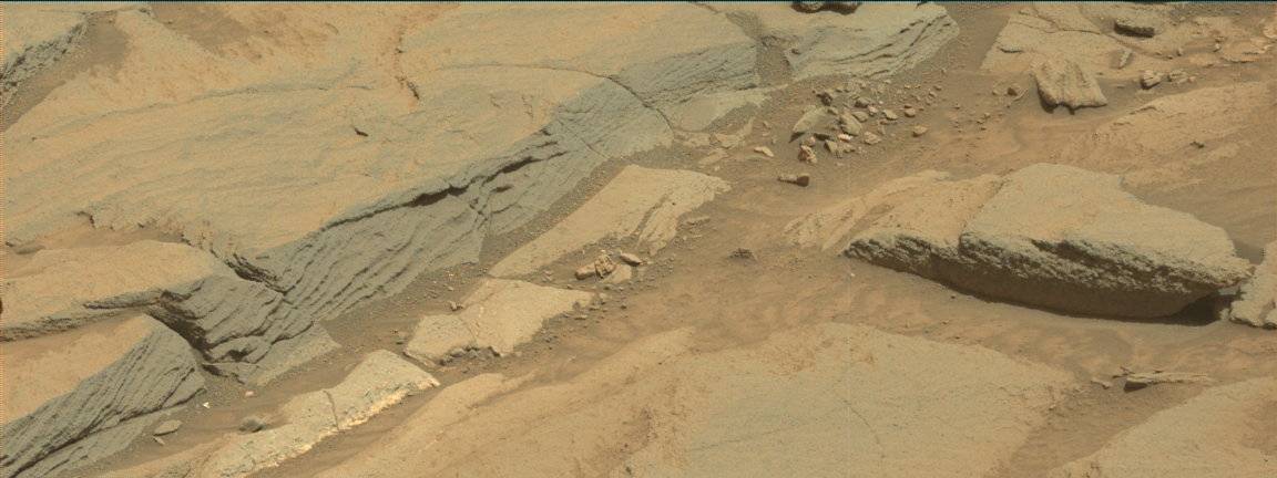 Nasa's Mars rover Curiosity acquired this image using its Mast Camera (Mastcam) on Sol 1085