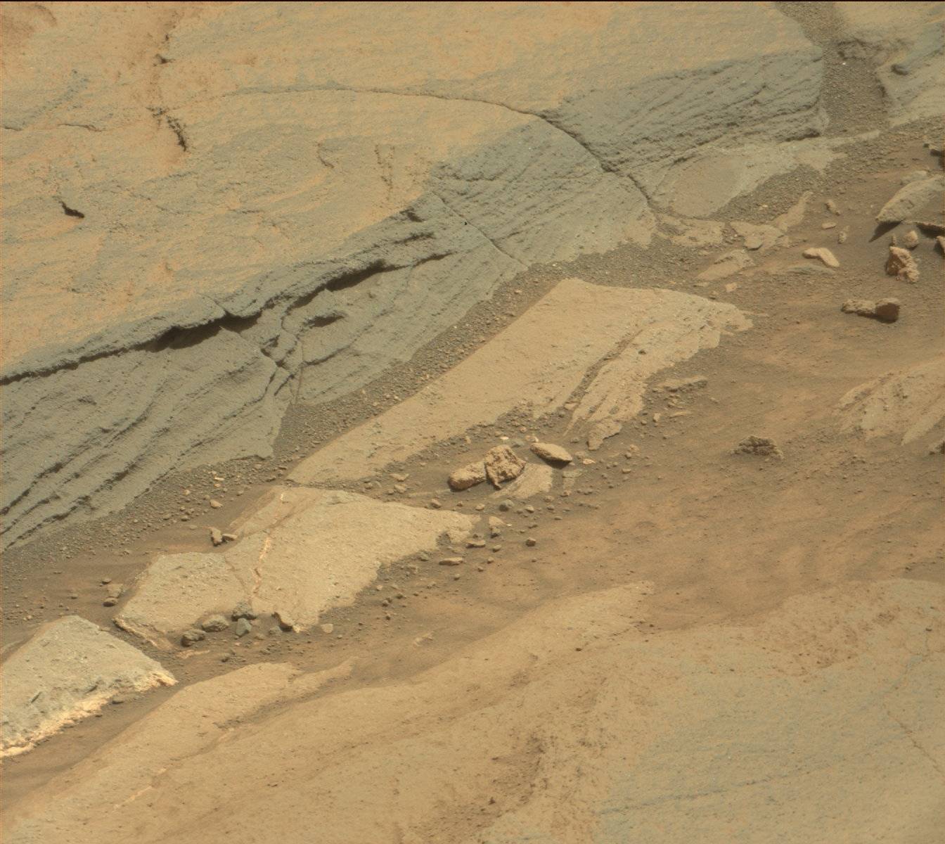 Nasa's Mars rover Curiosity acquired this image using its Mast Camera (Mastcam) on Sol 1085