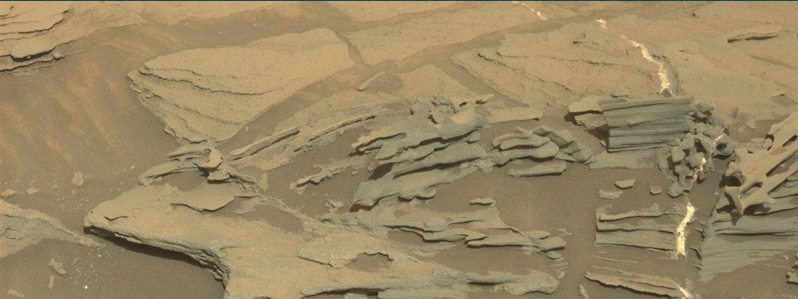 Nasa's Mars rover Curiosity acquired this image using its Mast Camera (Mastcam) on Sol 1087