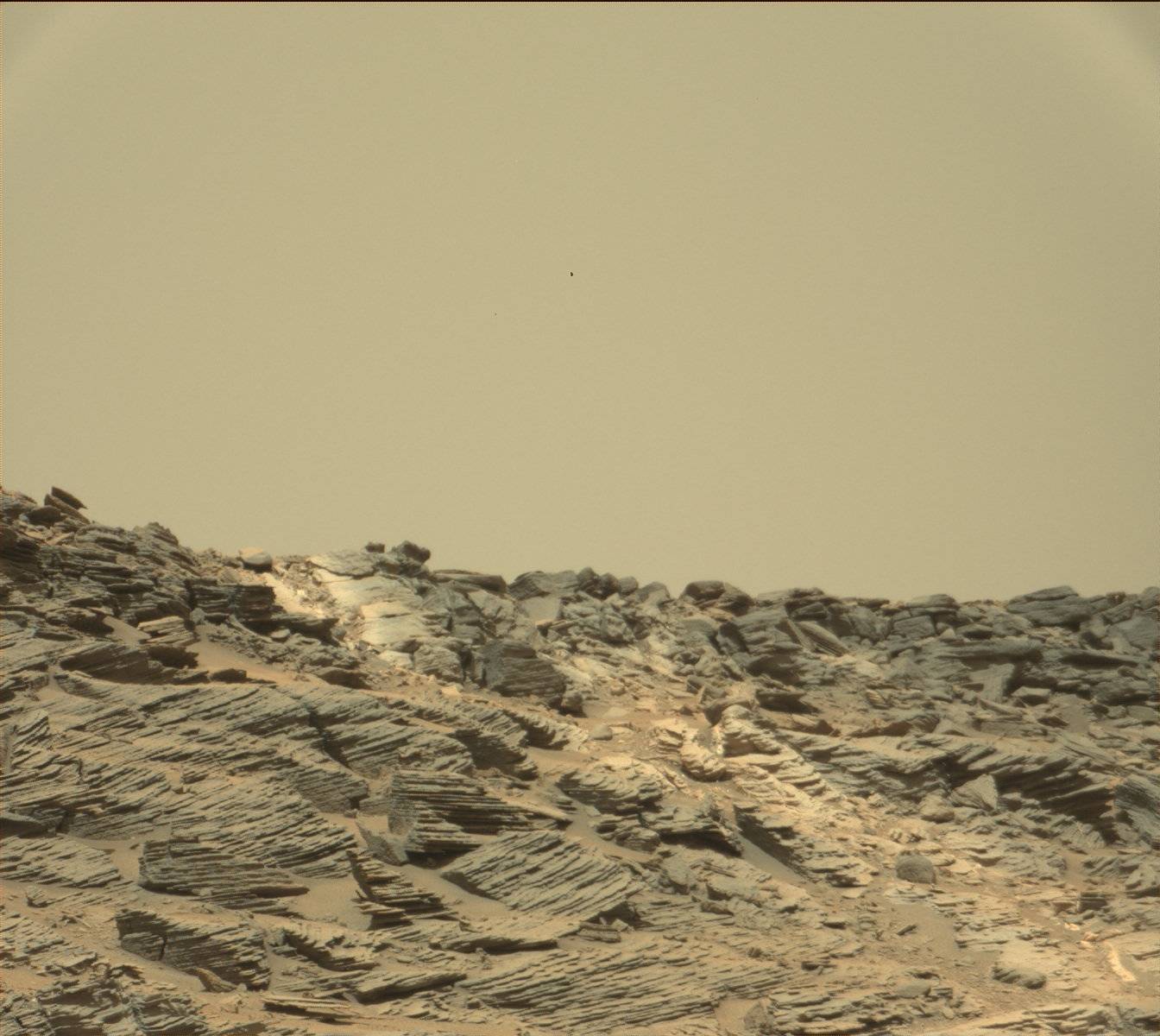 Nasa's Mars rover Curiosity acquired this image using its Mast Camera (Mastcam) on Sol 1087