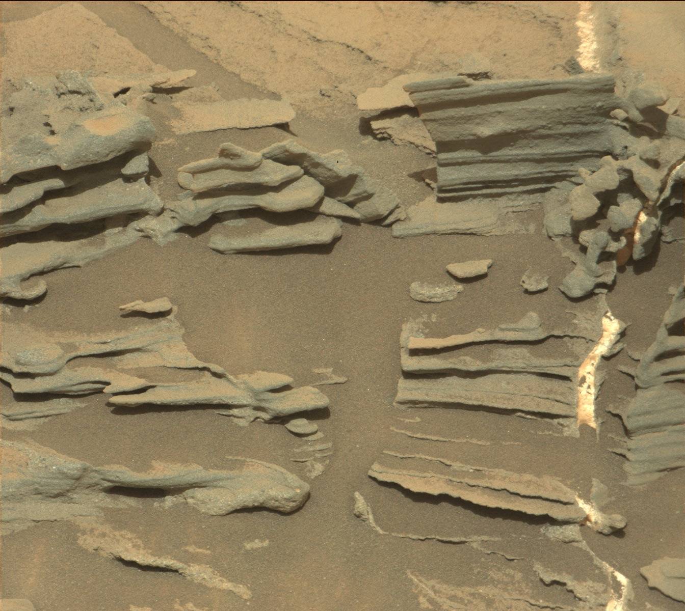 Nasa's Mars rover Curiosity acquired this image using its Mast Camera (Mastcam) on Sol 1090