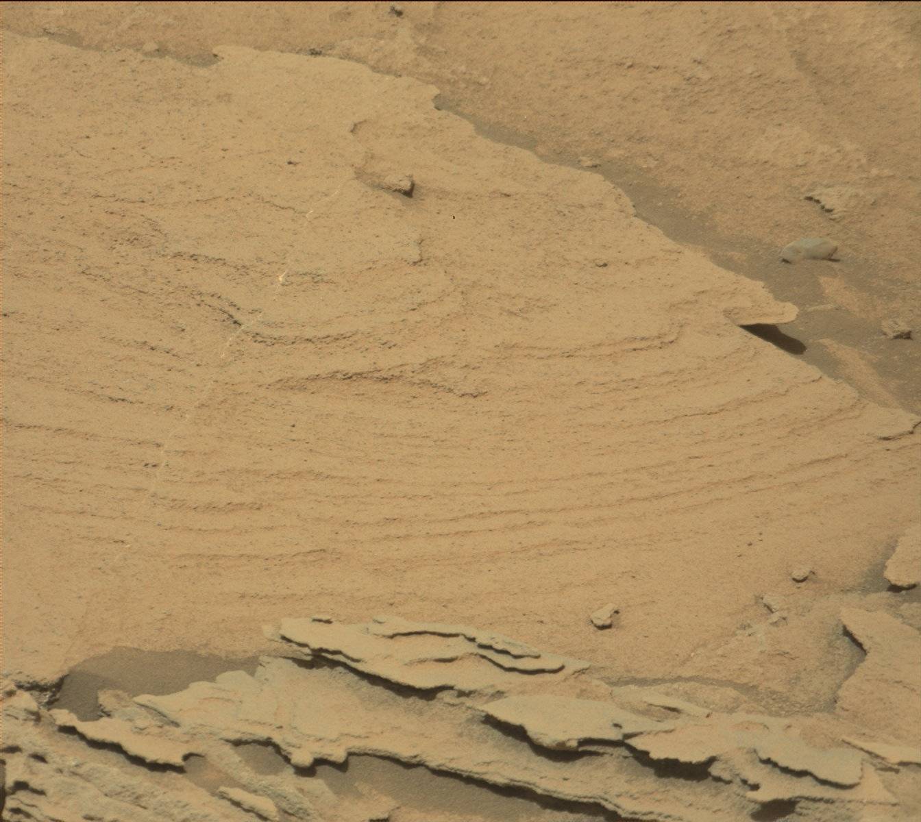 Nasa's Mars rover Curiosity acquired this image using its Mast Camera (Mastcam) on Sol 1091
