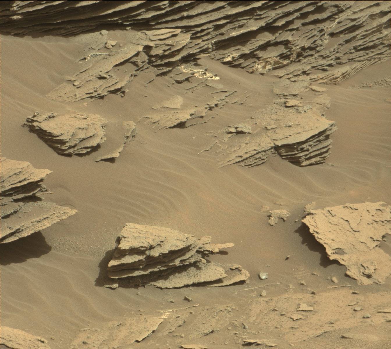 Nasa's Mars rover Curiosity acquired this image using its Mast Camera (Mastcam) on Sol 1092