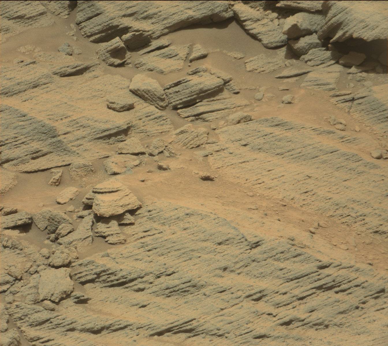Nasa's Mars rover Curiosity acquired this image using its Mast Camera (Mastcam) on Sol 1097