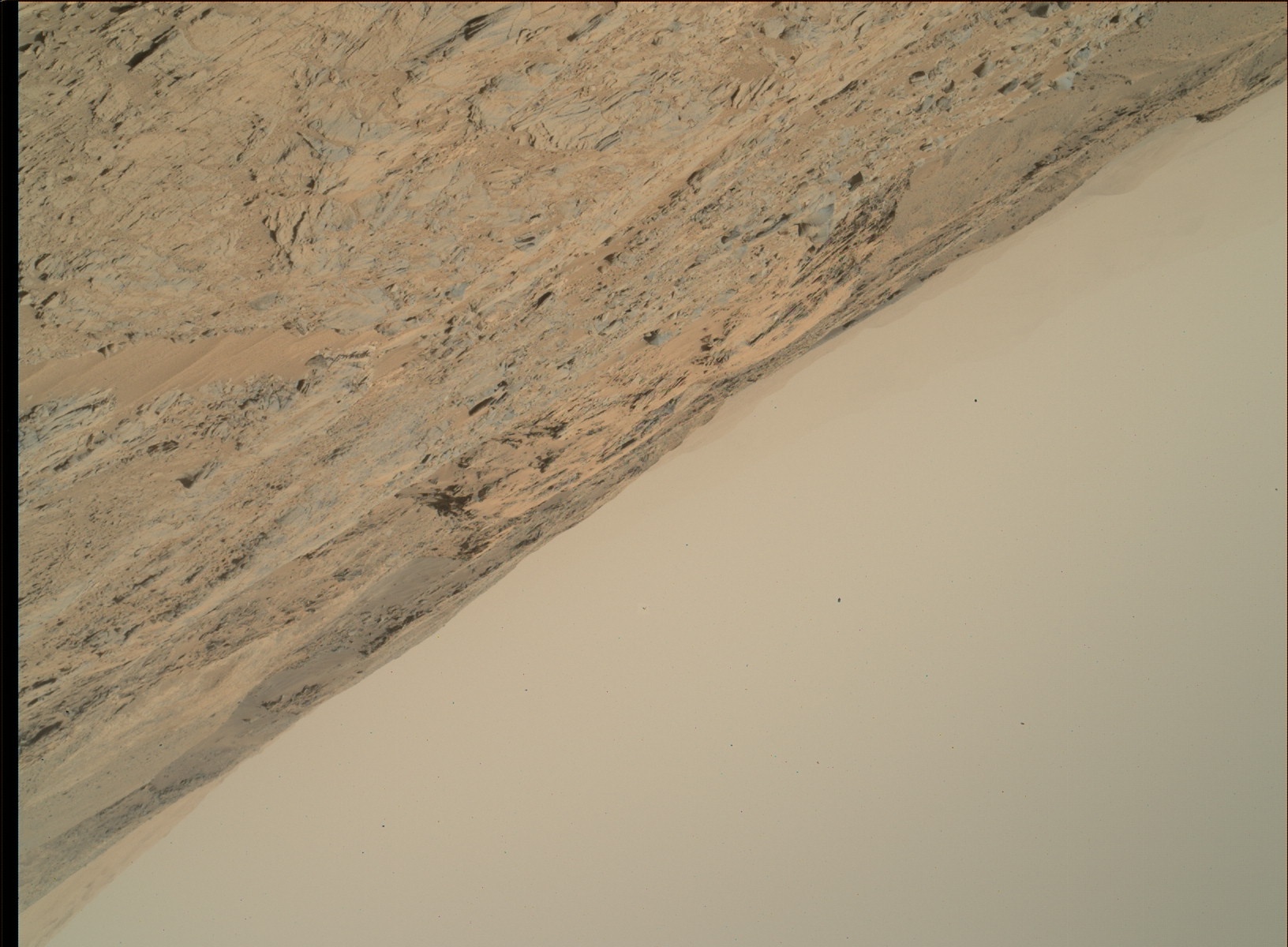 Nasa's Mars rover Curiosity acquired this image using its Mars Hand Lens Imager (MAHLI) on Sol 1098