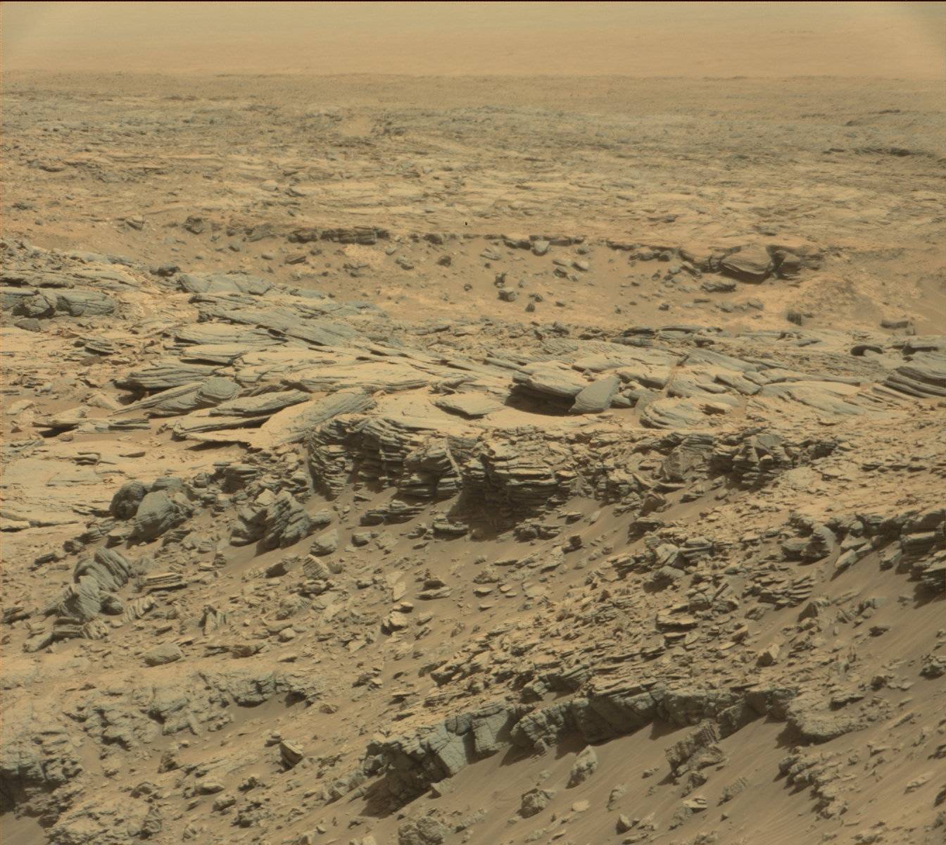 Nasa's Mars rover Curiosity acquired this image using its Mast Camera (Mastcam) on Sol 1099