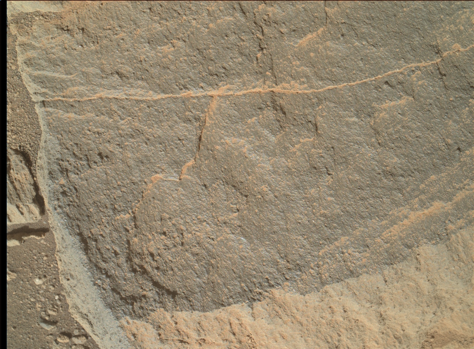 Nasa's Mars rover Curiosity acquired this image using its Mars Hand Lens Imager (MAHLI) on Sol 1102