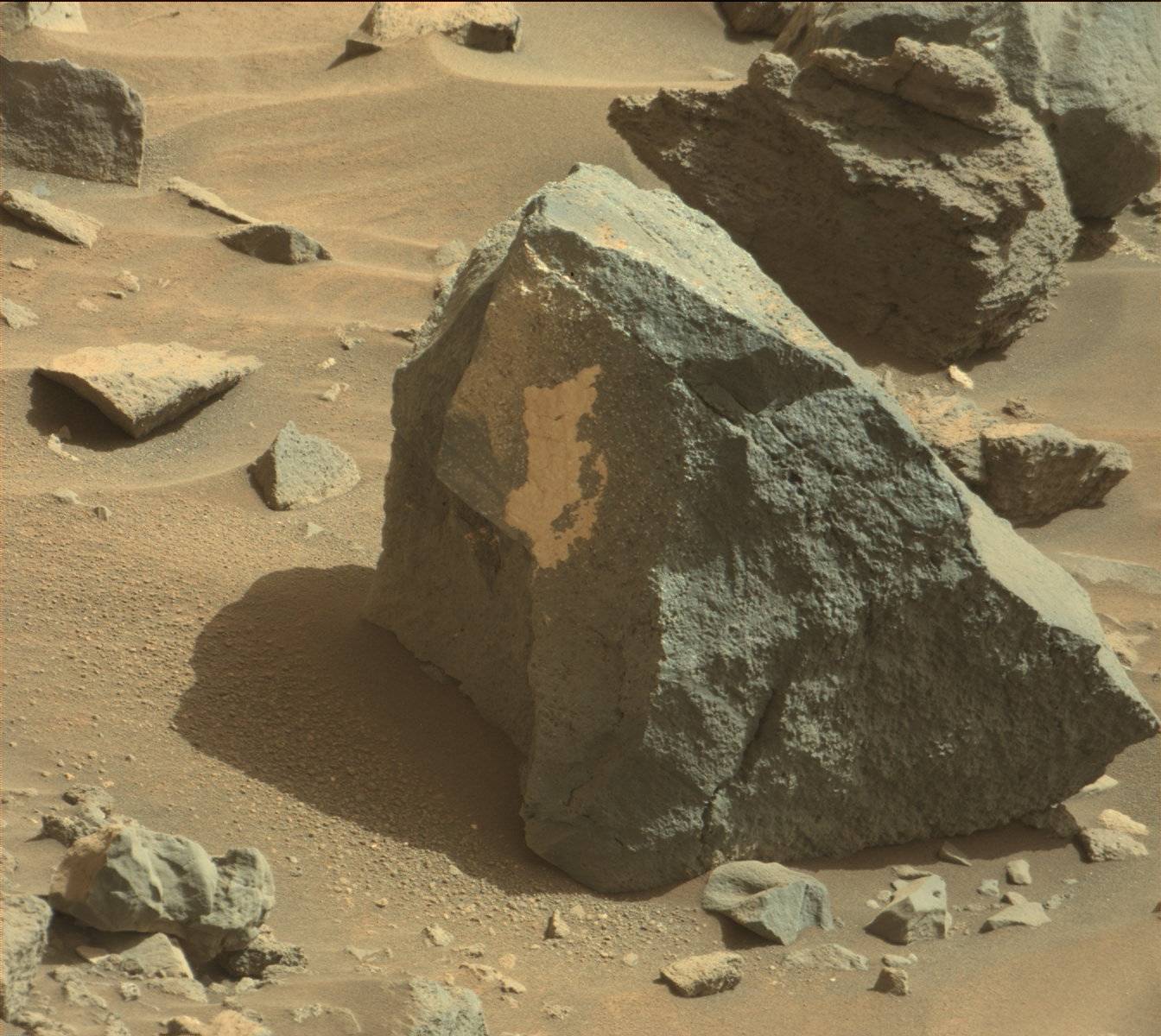 Nasa's Mars rover Curiosity acquired this image using its Mast Camera (Mastcam) on Sol 1103