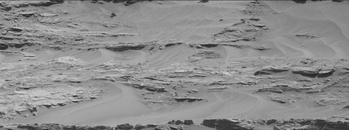 Nasa's Mars rover Curiosity acquired this image using its Mast Camera (Mastcam) on Sol 1104