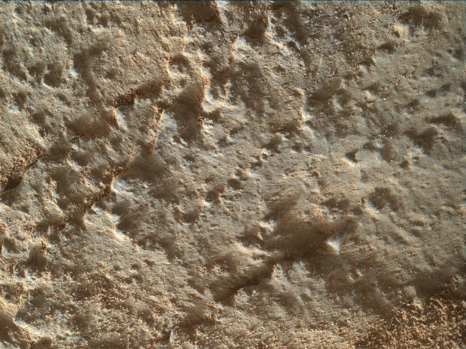 Nasa's Mars rover Curiosity acquired this image using its Mars Hand Lens Imager (MAHLI) on Sol 1106