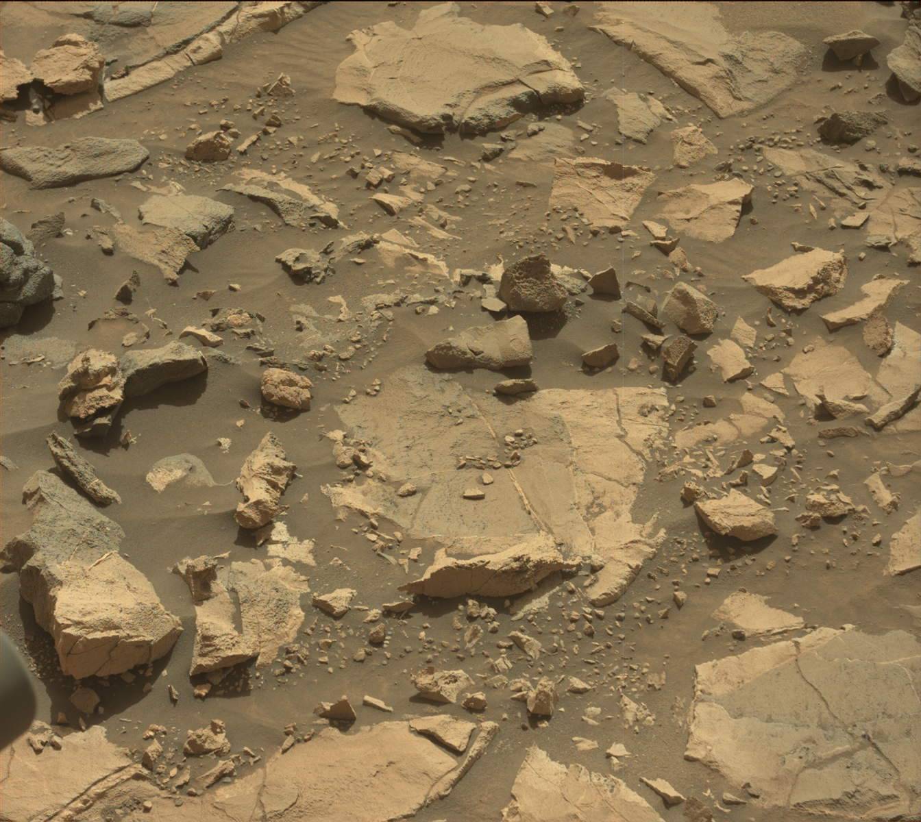 Nasa's Mars rover Curiosity acquired this image using its Mast Camera (Mastcam) on Sol 1108