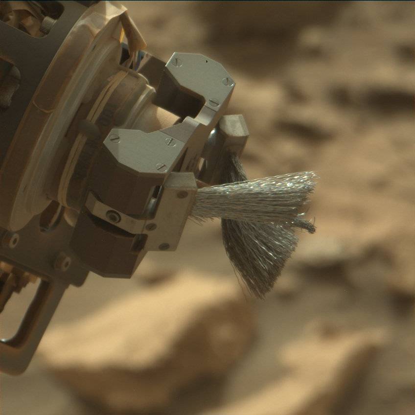 Nasa's Mars rover Curiosity acquired this image using its Mast Camera (Mastcam) on Sol 1109