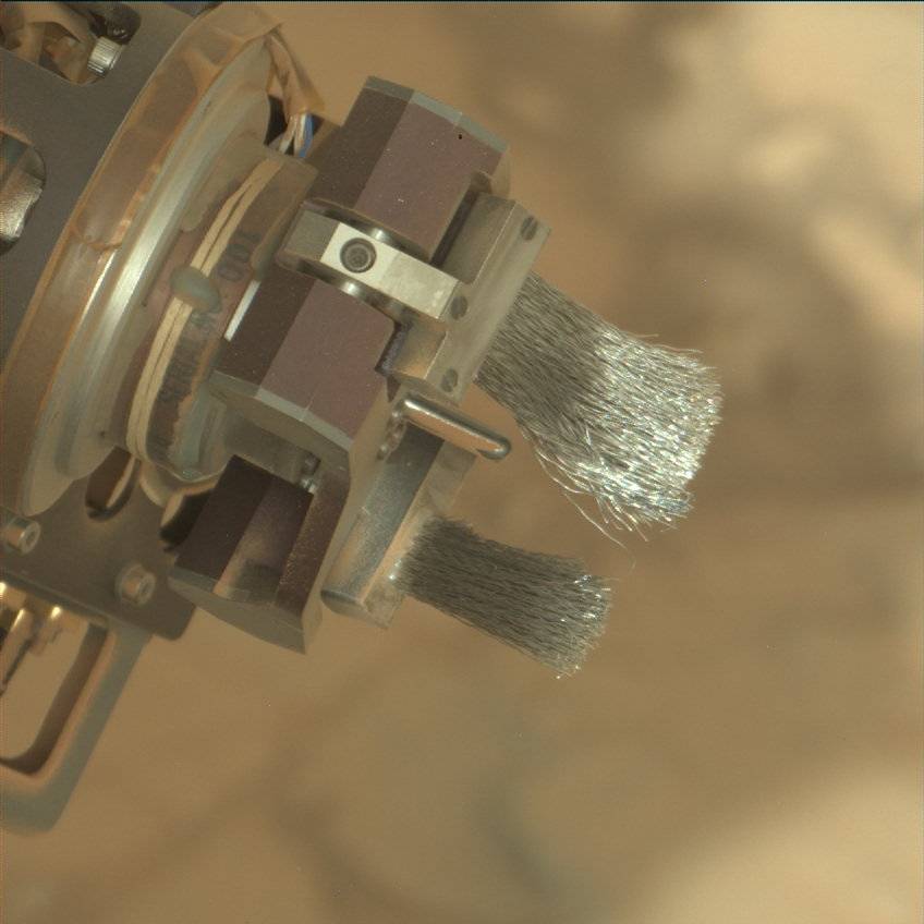 Nasa's Mars rover Curiosity acquired this image using its Mast Camera (Mastcam) on Sol 1114