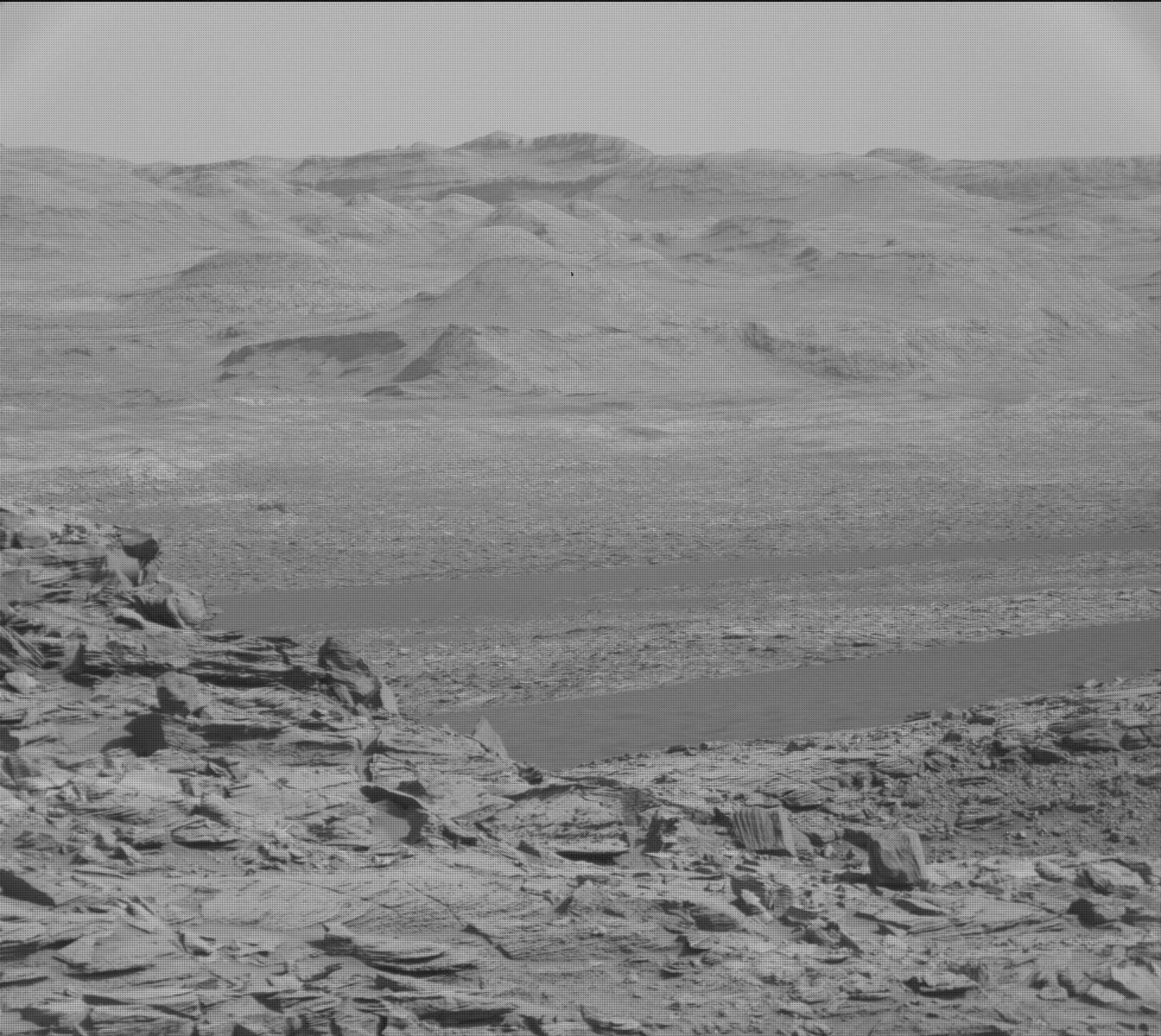 Nasa's Mars rover Curiosity acquired this image using its Mast Camera (Mastcam) on Sol 1115