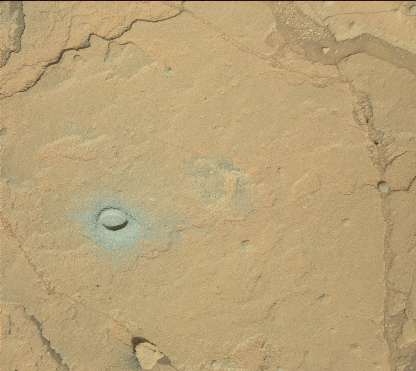 Nasa's Mars rover Curiosity acquired this image using its Mast Camera (Mastcam) on Sol 1116