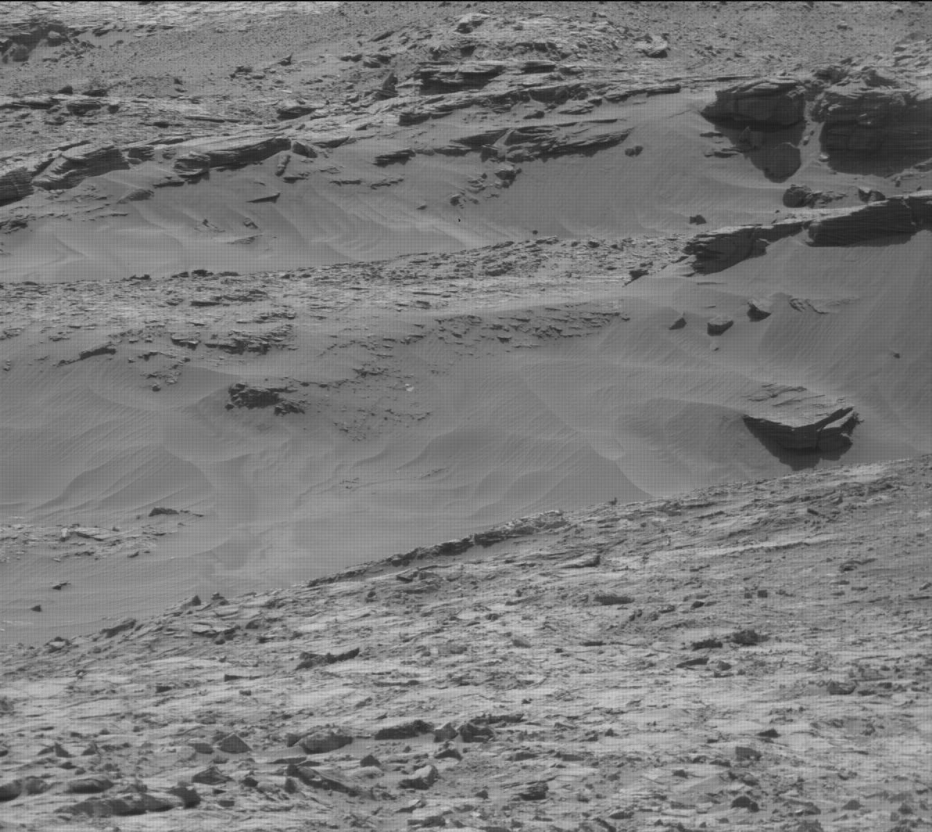 Nasa's Mars rover Curiosity acquired this image using its Mast Camera (Mastcam) on Sol 1117