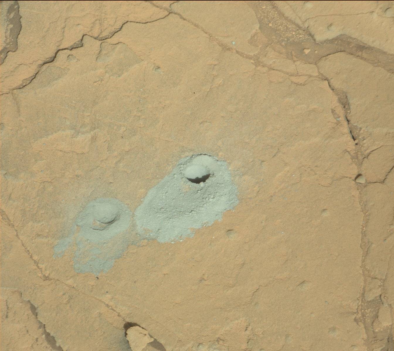 Nasa's Mars rover Curiosity acquired this image using its Mast Camera (Mastcam) on Sol 1119