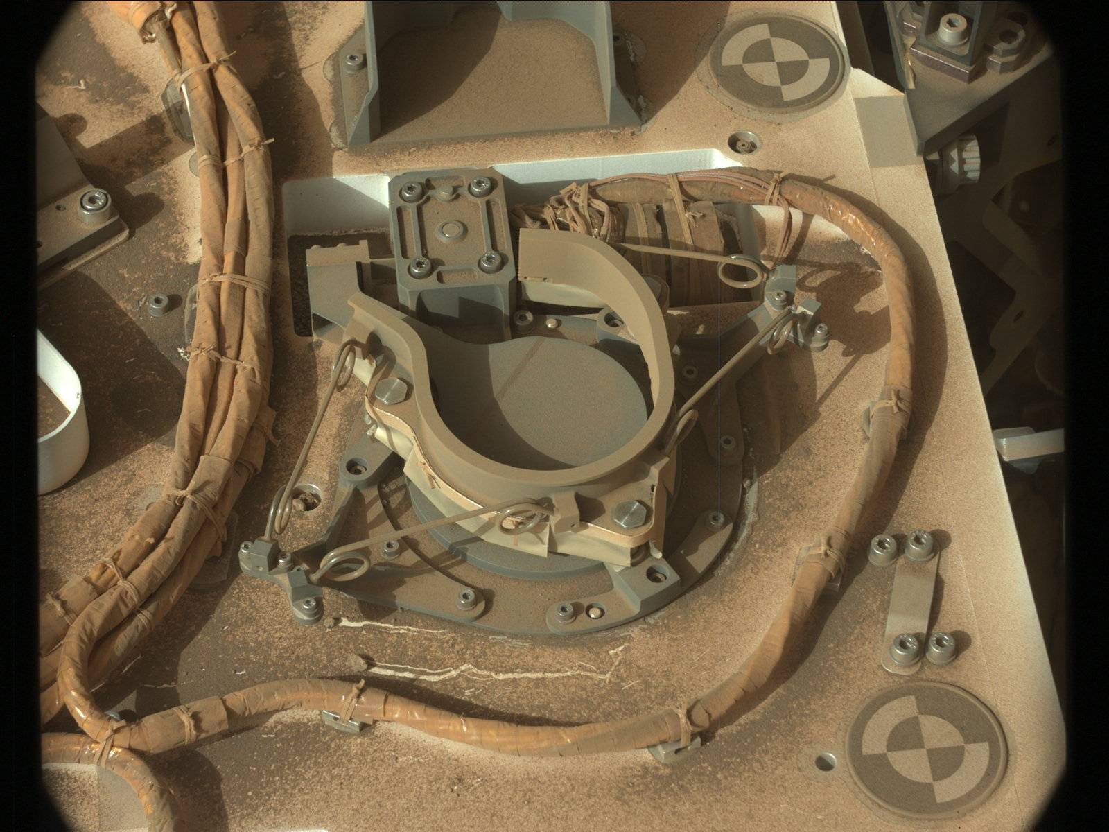 Nasa's Mars rover Curiosity acquired this image using its Mast Camera (Mastcam) on Sol 1121
