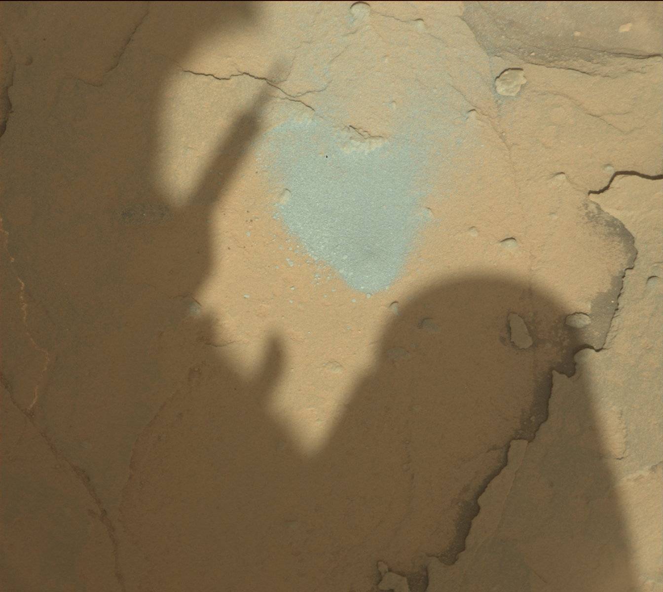Nasa's Mars rover Curiosity acquired this image using its Mast Camera (Mastcam) on Sol 1123
