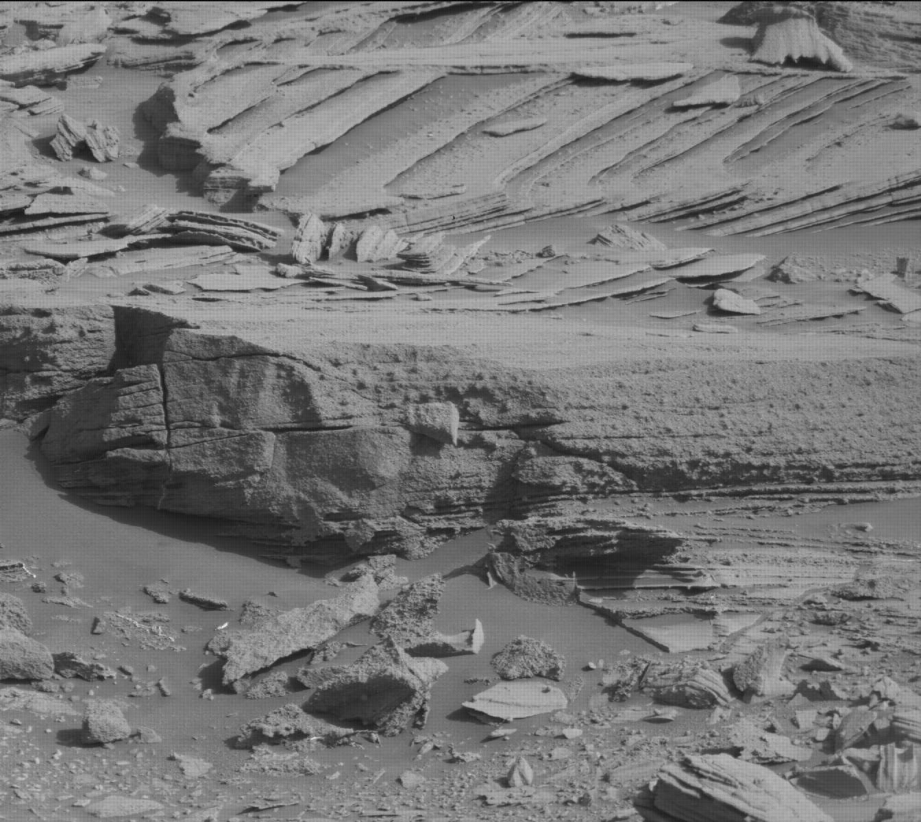 Nasa's Mars rover Curiosity acquired this image using its Mast Camera (Mastcam) on Sol 1126