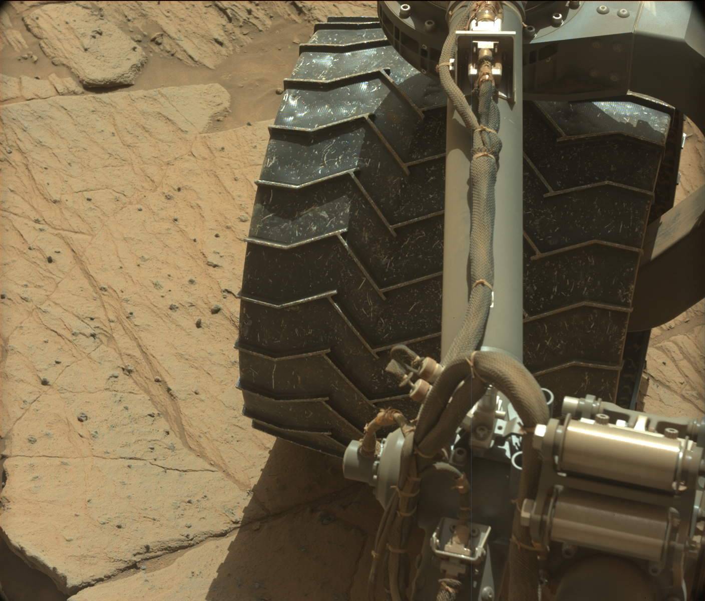 Nasa's Mars rover Curiosity acquired this image using its Mast Camera (Mastcam) on Sol 1127