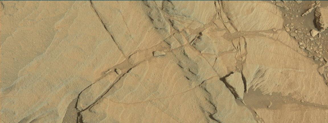 Nasa's Mars rover Curiosity acquired this image using its Mast Camera (Mastcam) on Sol 1128