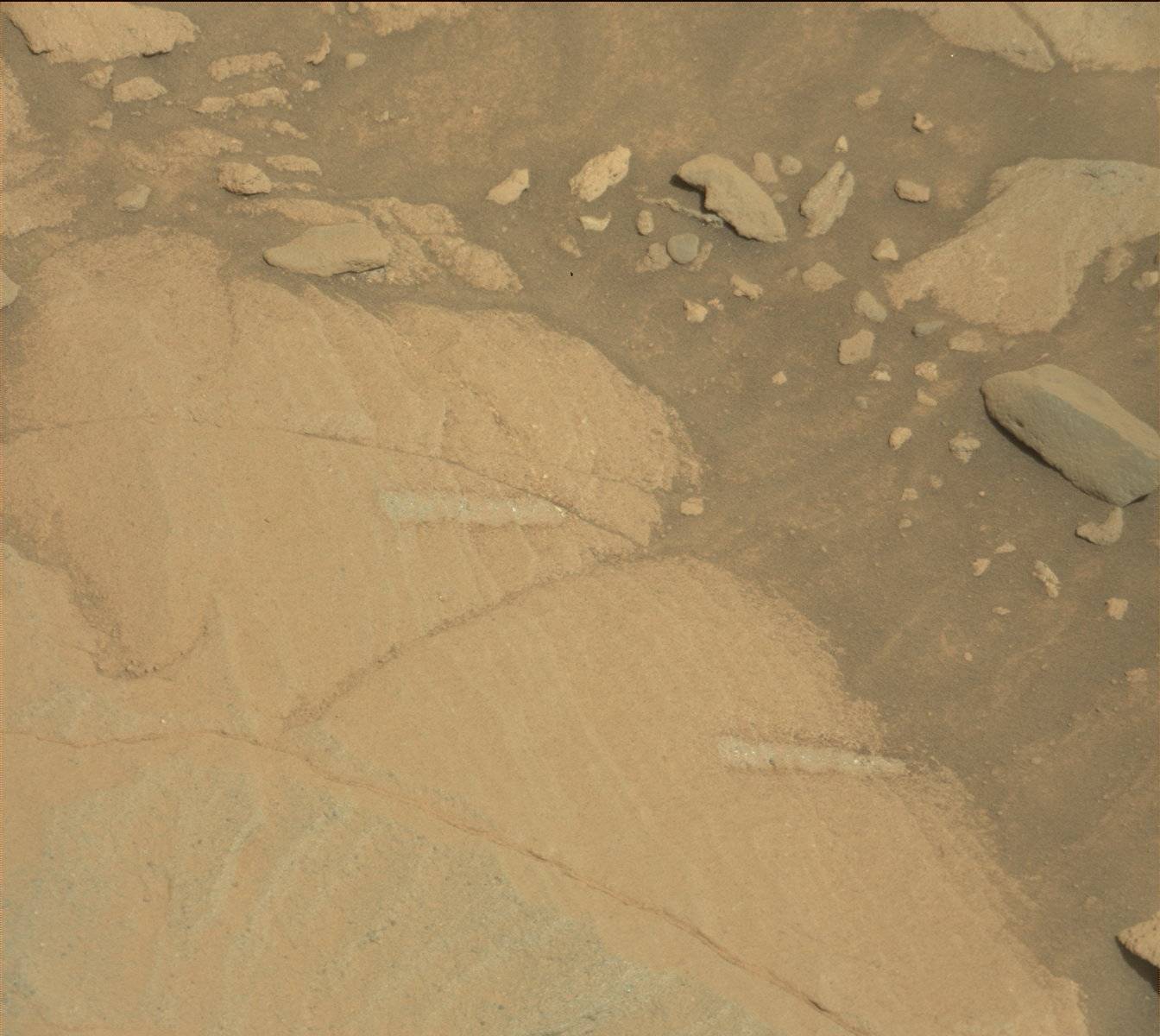 Nasa's Mars rover Curiosity acquired this image using its Mast Camera (Mastcam) on Sol 1128