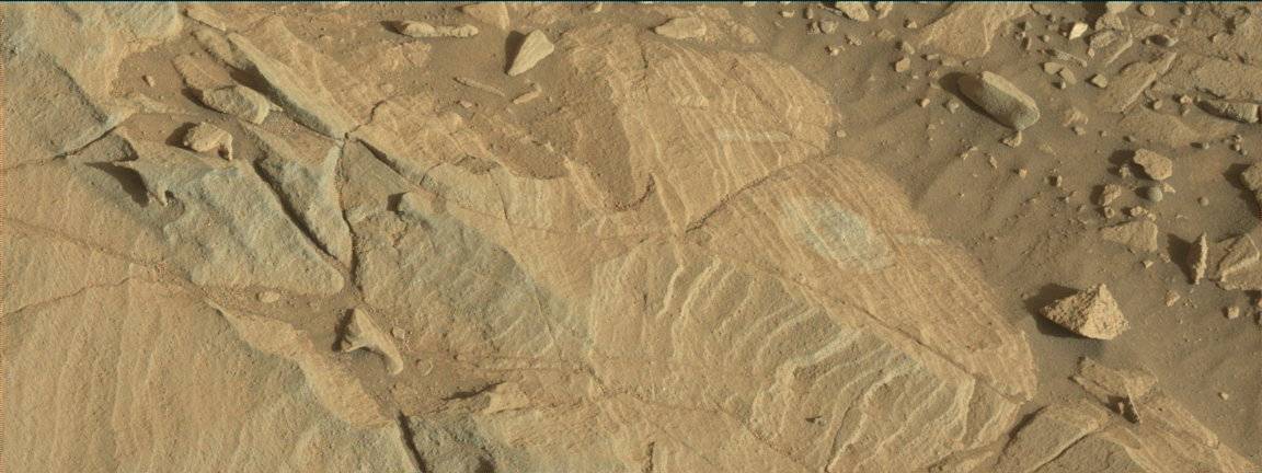 Nasa's Mars rover Curiosity acquired this image using its Mast Camera (Mastcam) on Sol 1134