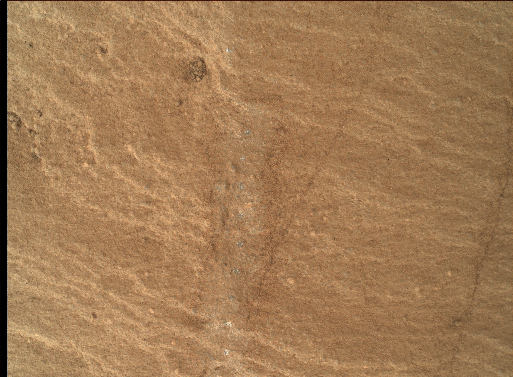 Nasa's Mars rover Curiosity acquired this image using its Mars Hand Lens Imager (MAHLI) on Sol 1134