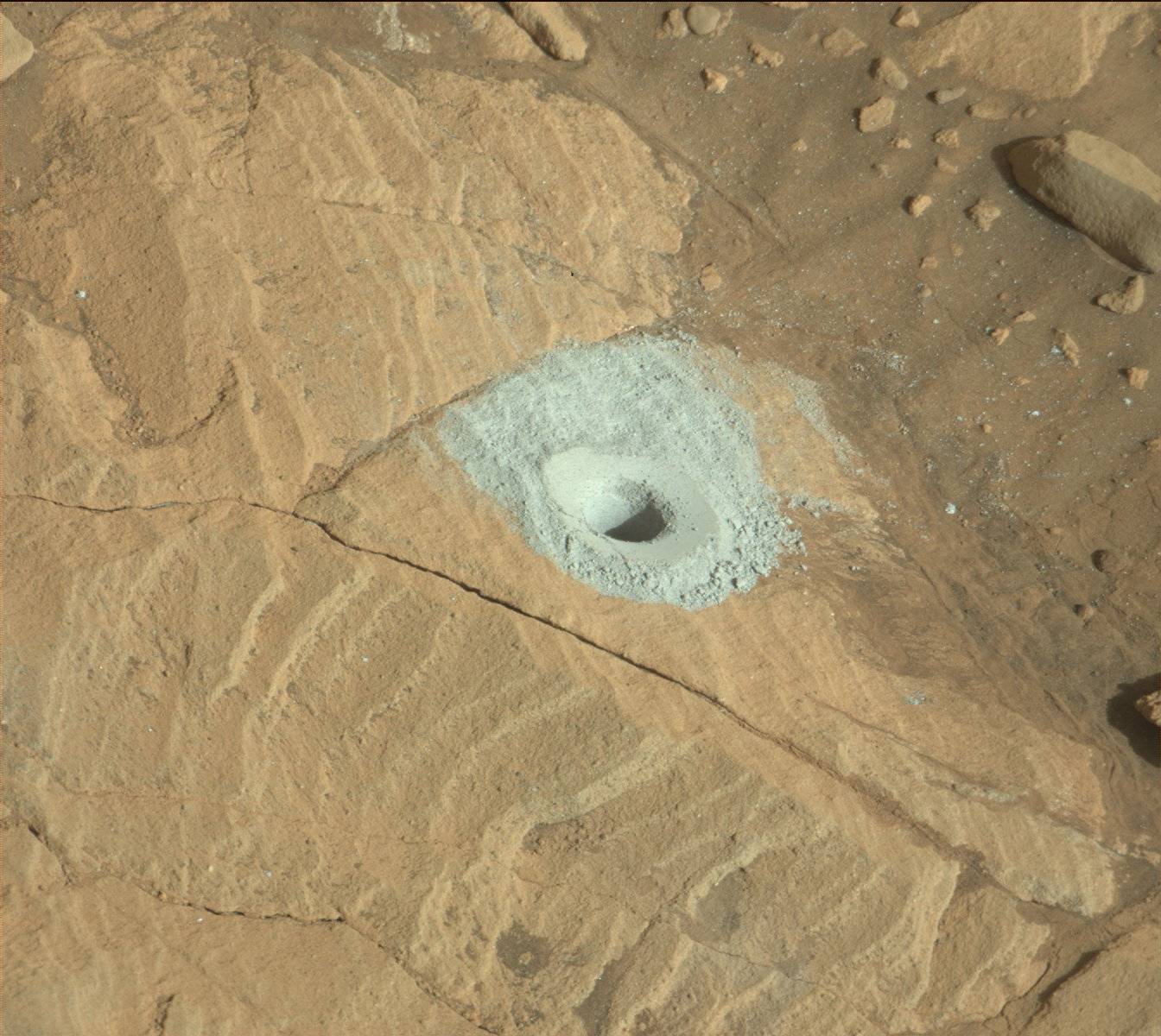 Nasa's Mars rover Curiosity acquired this image using its Mast Camera (Mastcam) on Sol 1137