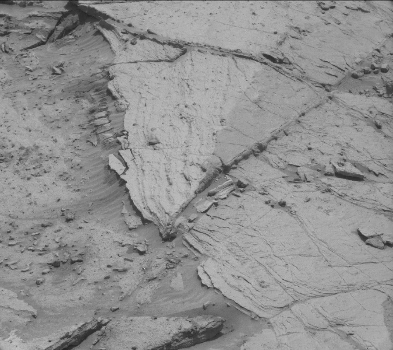 Nasa's Mars rover Curiosity acquired this image using its Mast Camera (Mastcam) on Sol 1139