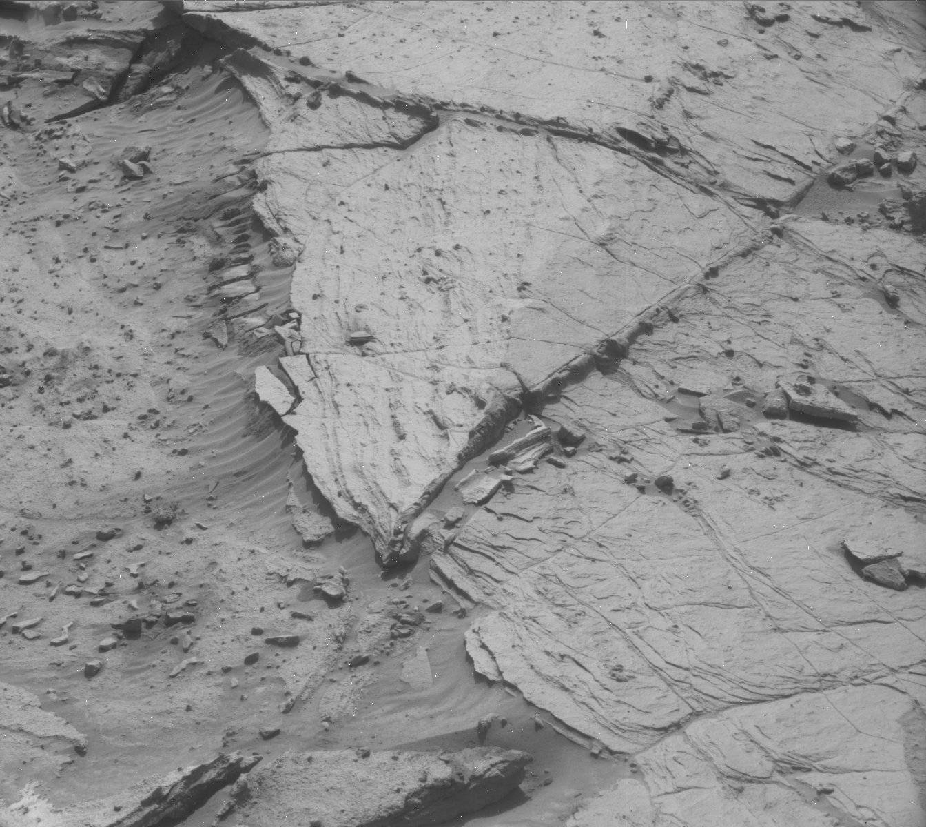 Nasa's Mars rover Curiosity acquired this image using its Mast Camera (Mastcam) on Sol 1140